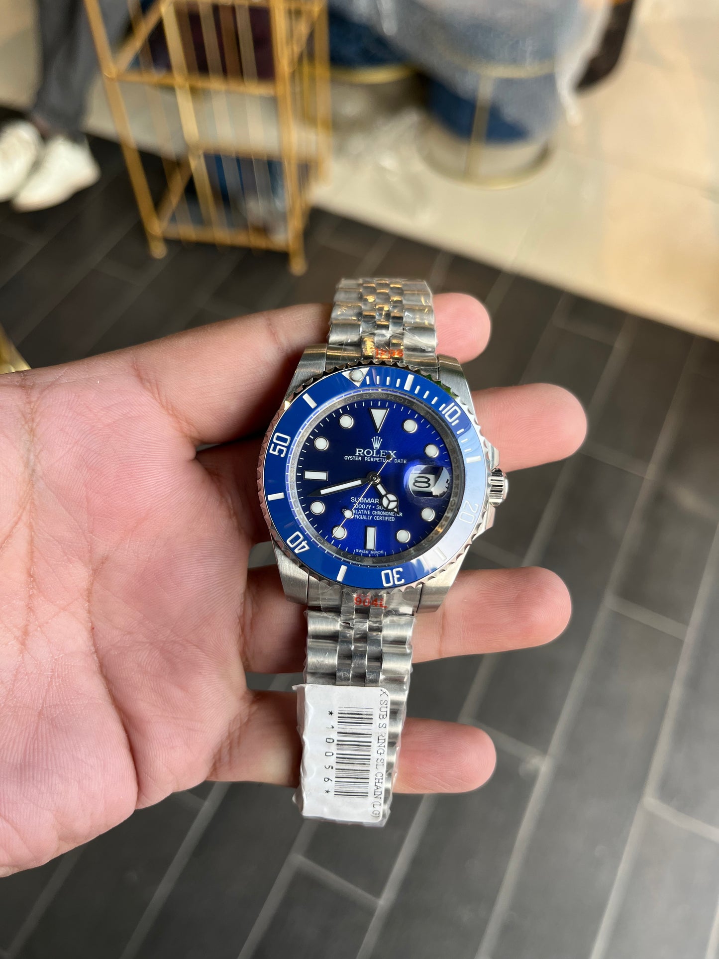 Sub Silver | Blue